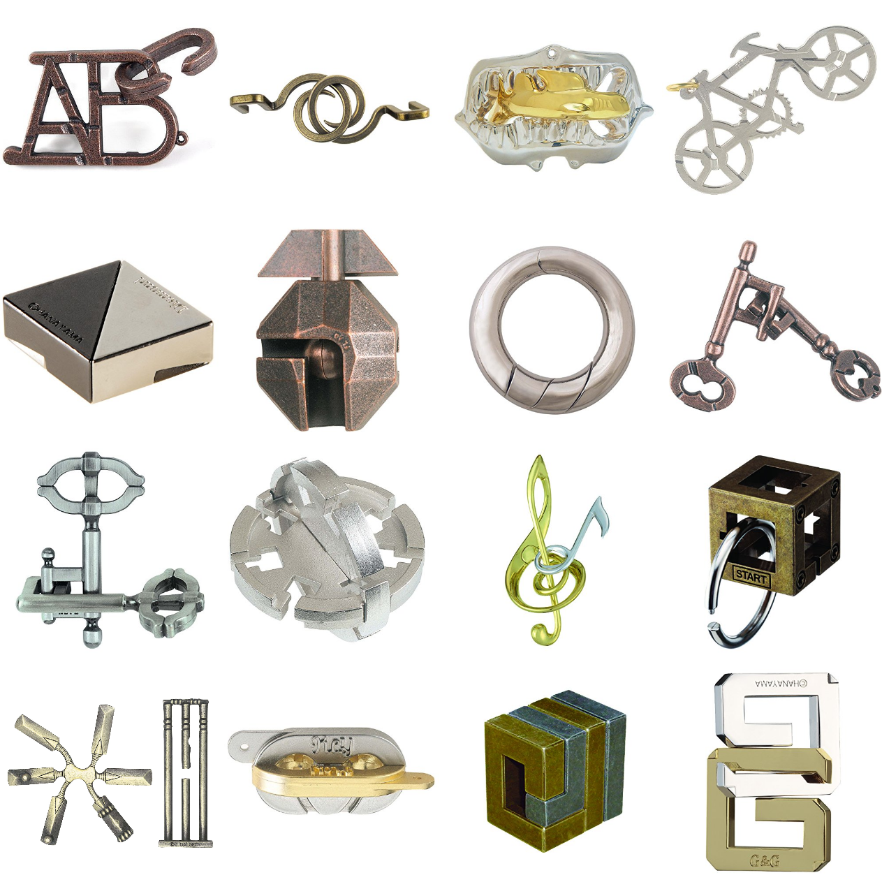 hanayama metal puzzles