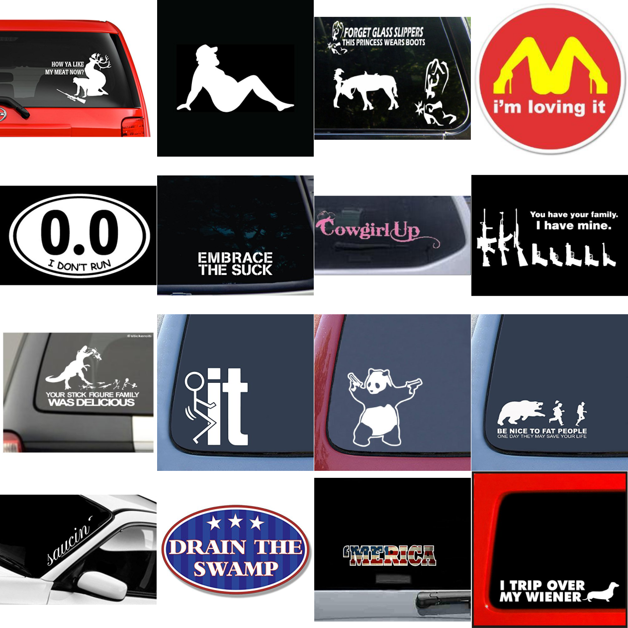 Decals that make your crappy car great | RogueCart